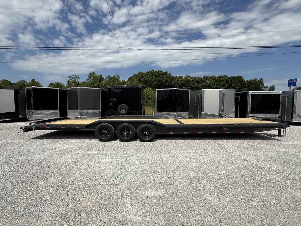 New Lamar Car Hauler 102x36 21K W/ Tool Box & Winch Plate