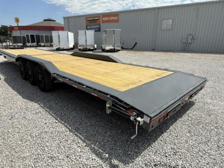 New Lamar Car Hauler 102x36 21K W/ Tool Box & Winch Plate