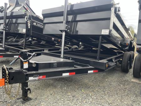 New 2026 Iron Bull 7x14 tele Dump Trailer