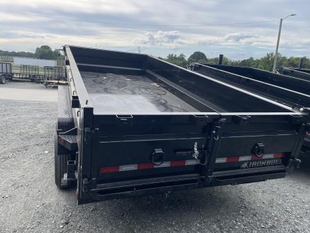 New 2026 Iron Bull 7x14 tele Dump Trailer