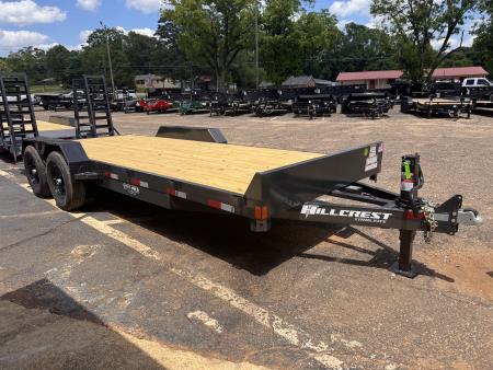 New 2026 Hillcrest Trailers 14182SE 7x20 14k Equipment Trailer