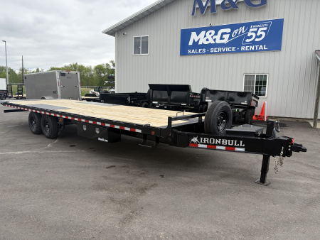 New TDP 102X28 14K DECKOVER TILT BED EQUIPMENT TRAILER - BLACK