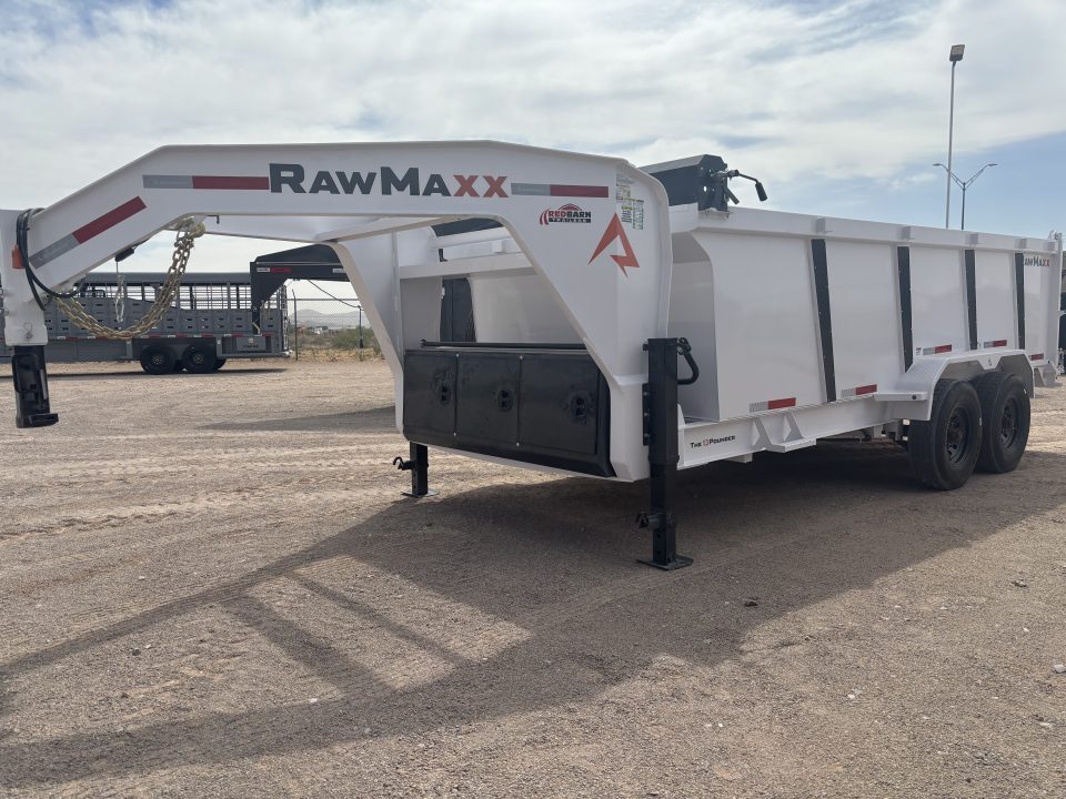 New 2026 RawMaxx LPX - 16'X83" GN DUMP TRAILER Dump Trailer