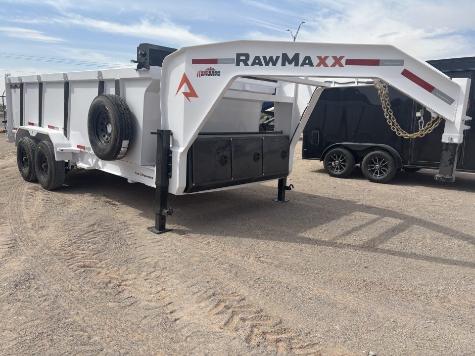 New 2026 RawMaxx LPX - 16'X83" GN DUMP TRAILER Dump Trailer