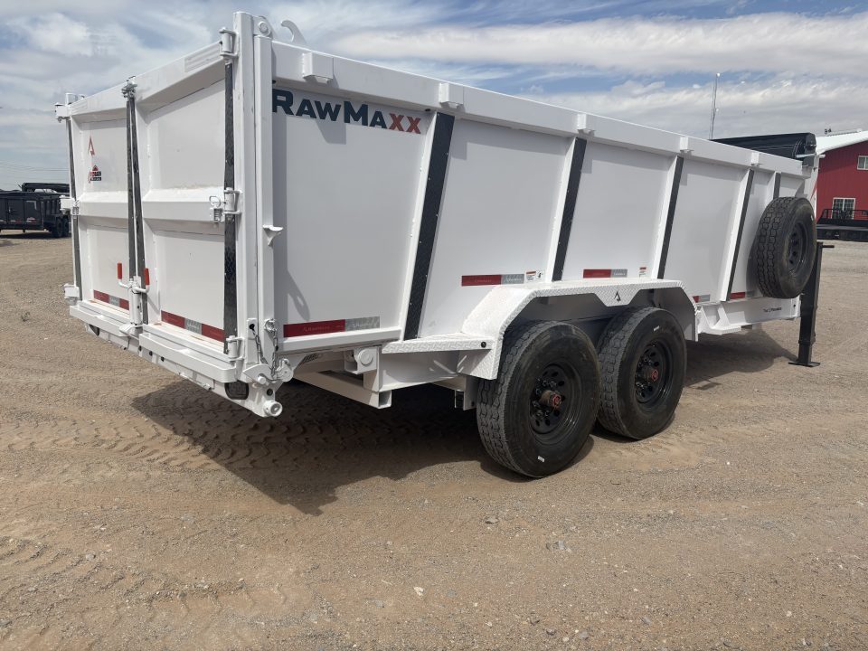 New 2026 RawMaxx LPX - 16'X83" GN DUMP TRAILER Dump Trailer
