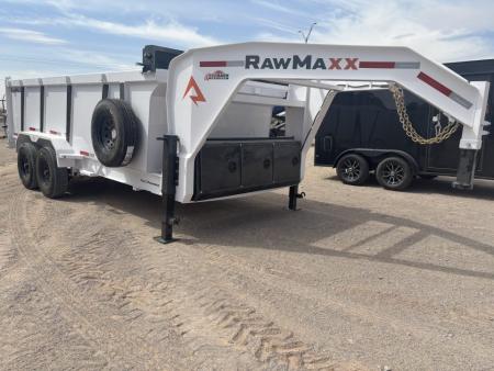 New 2026 RawMaxx LPX - 16'X83" GN DUMP TRAILER Dump Trailer