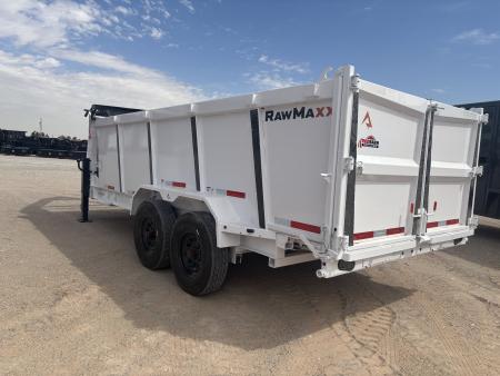 New 2026 RawMaxx LPX - 16'X83" GN DUMP TRAILER Dump Trailer