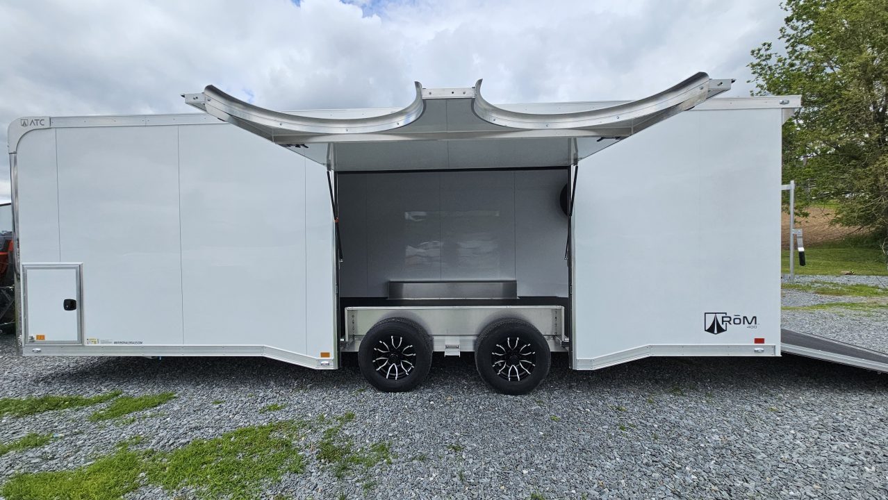 New 2026 ATC ROM400 8.5X24TA Car / Racing Trailer