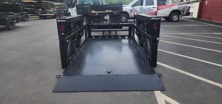 New 6'3 x 16 Air Tow PRO 16 Drop Deck Flatbed 15.5k***BLACK