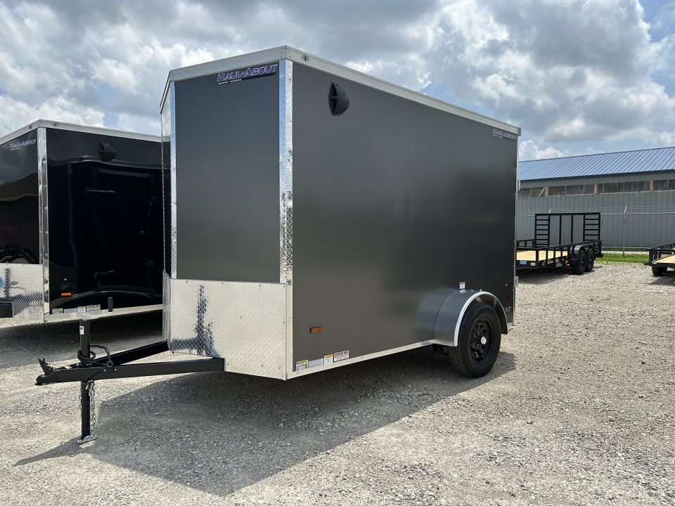 New 2027 Haul About 6x10 BOBCAT - Charcoal poly