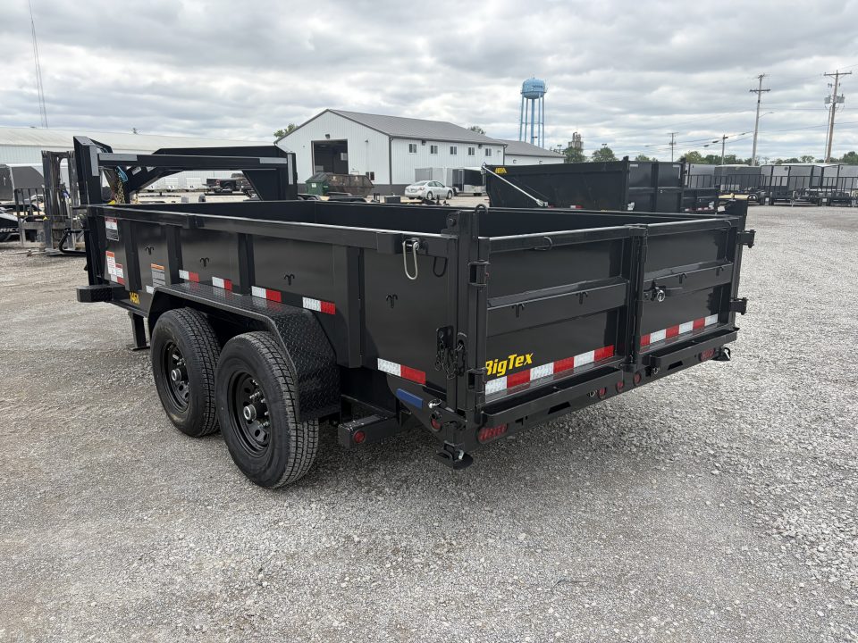 New 2026 BIG TEX TRAILERS 14GX-14BK6SIRPD (83" x 14') 15.9K Gooseneck Dump Trailer