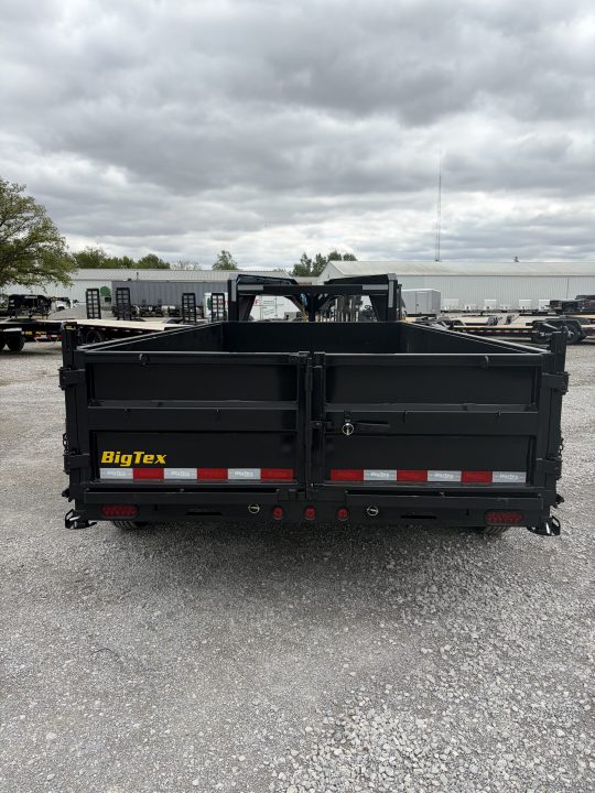 New 2026 BIG TEX TRAILERS 14GX-14BK6SIRPD (83" x 14') 15.9K Gooseneck Dump Trailer