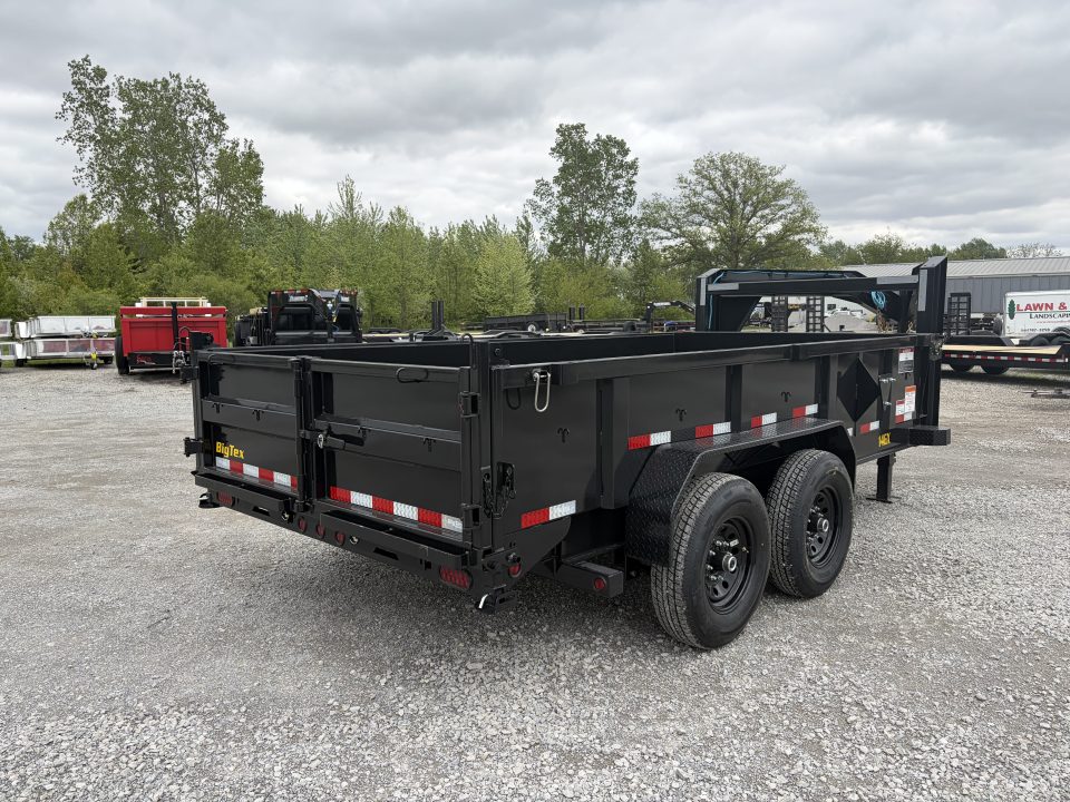 New 2026 BIG TEX TRAILERS 14GX-14BK6SIRPD (83" x 14') 15.9K Gooseneck Dump Trailer
