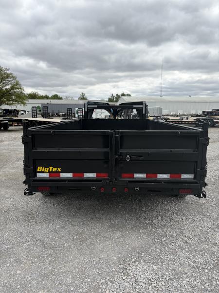 New 2026 BIG TEX TRAILERS 14GX-14BK6SIRPD (83" x 14') 15.9K Gooseneck Dump Trailer