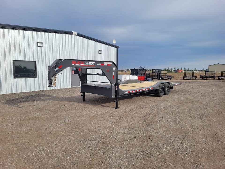 New 2026 Buckshot 102"x26' Gooseneck Tilt Trailer W/8k Axles