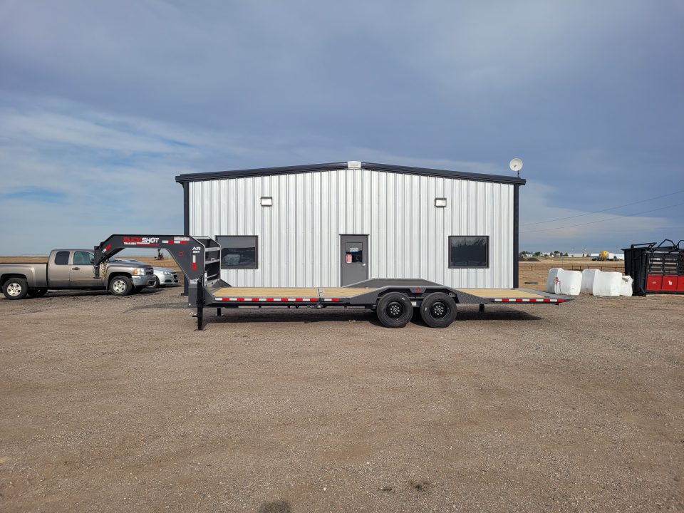 New 2026 Buckshot 102"x26' Gooseneck Tilt Trailer W/8k Axles
