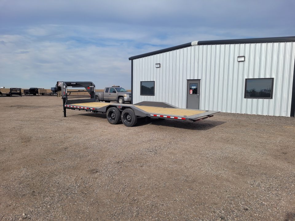 New 2026 Buckshot 102"x26' Gooseneck Tilt Trailer W/8k Axles