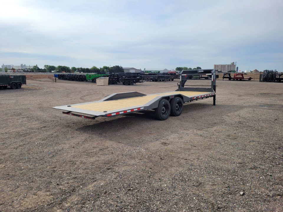 New 2026 Buckshot 102"x26' Gooseneck Tilt Trailer W/8k Axles