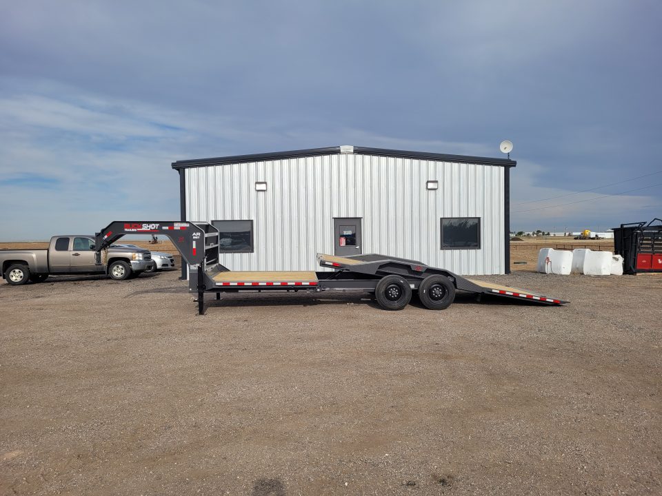 New 2026 Buckshot 102"x26' Gooseneck Tilt Trailer W/8k Axles