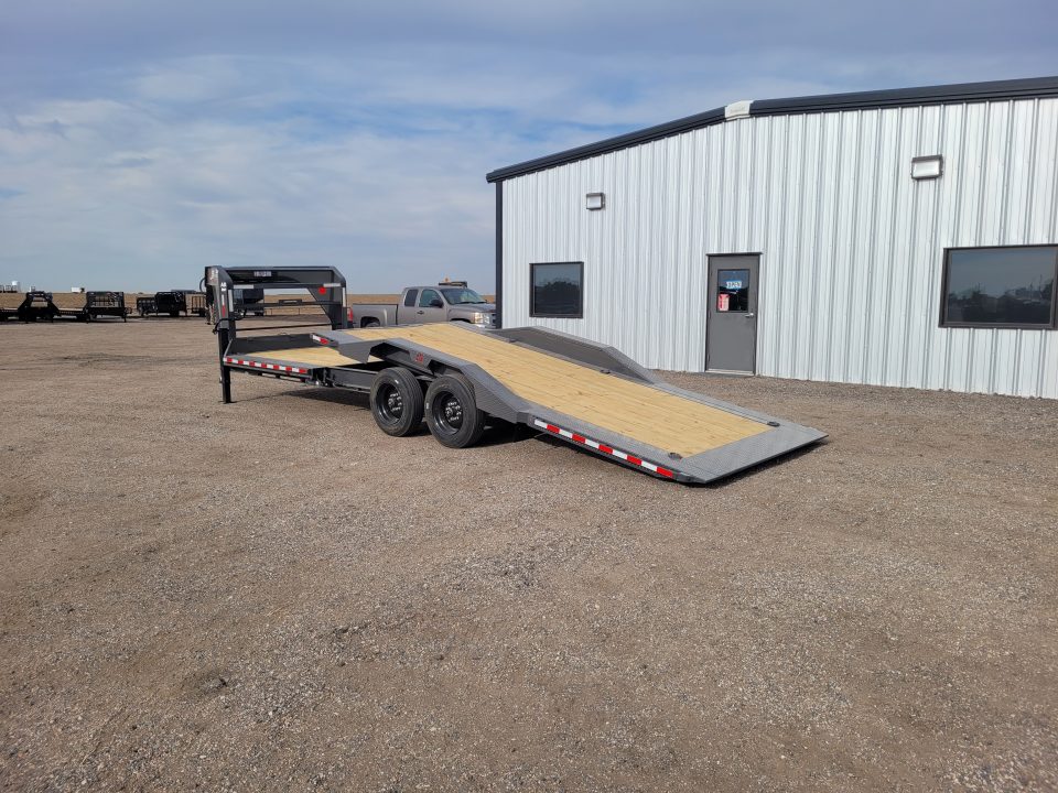 New 2026 Buckshot 102"x26' Gooseneck Tilt Trailer W/8k Axles