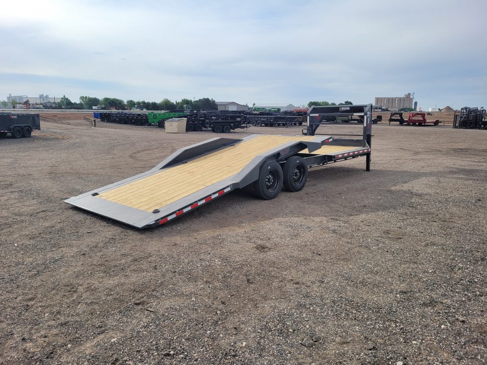 New 2026 Buckshot 102"x26' Gooseneck Tilt Trailer W/8k Axles