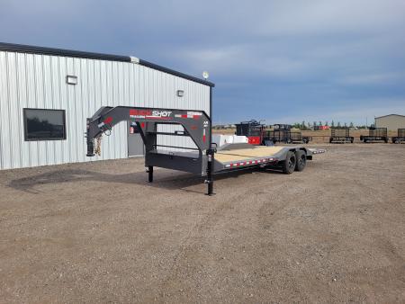 New 2026 Buckshot 102"x26' Gooseneck Tilt Trailer W/8k Axles
