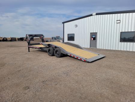 New 2026 Buckshot 102"x26' Gooseneck Tilt Trailer W/8k Axles