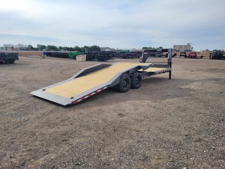New 2026 Buckshot 102"x26' Gooseneck Tilt Trailer W/8k Axles
