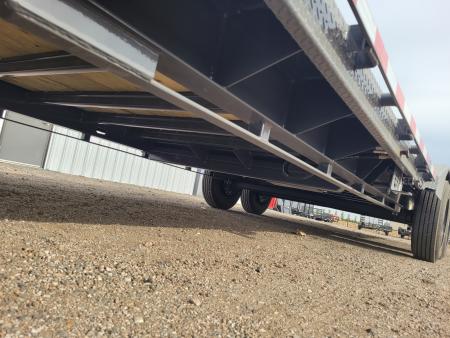 New 2026 Buckshot 102"x26' Gooseneck Tilt Trailer W/8k Axles