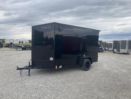 New 2026 Discovery 6x12' Cargo Trailer - Rear Spoiler