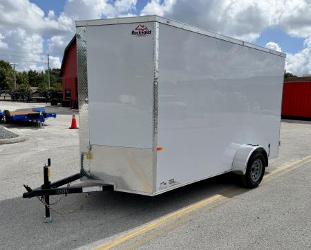 New 2026 Rock Solid Cargo 6x12 3K DRD Cargo/Enclosed Trailer