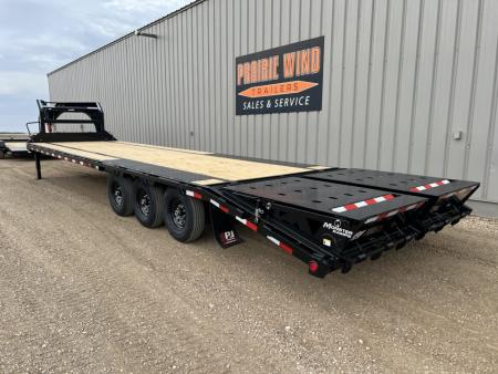 New 2027 PJ Trailers 32' Gooseneck Triple Axle Flatbed Trailer