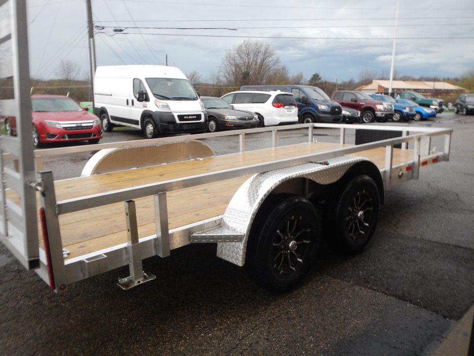 New 2026 Jaxon Fab Werks 7 X 16 TANDEM Utility Trailer