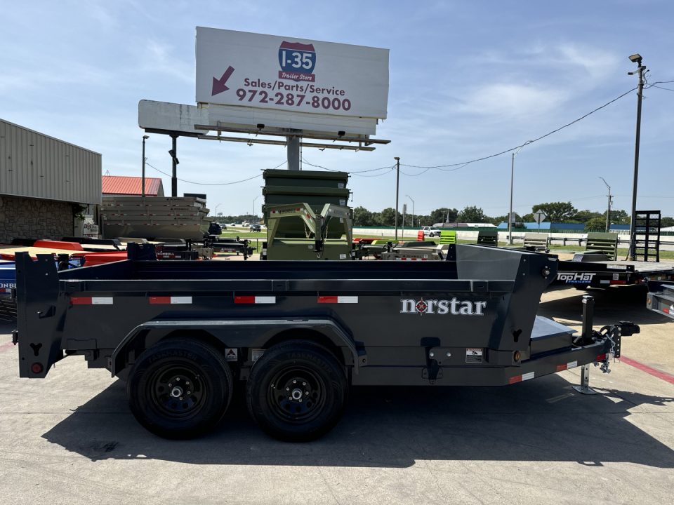 New 2026 Norstar DCB 6'x12' Dump Trailer
