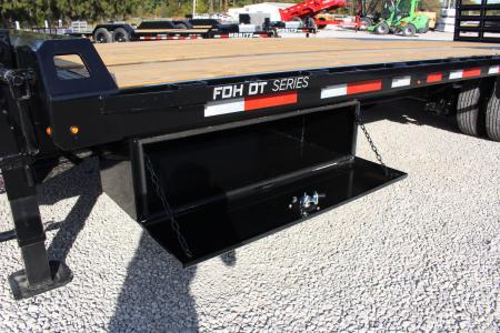 New 2026 Moritz FDPH DT 20' + 5' - Pintle Ring Deckover Equipment Trailer - 40000# GVW