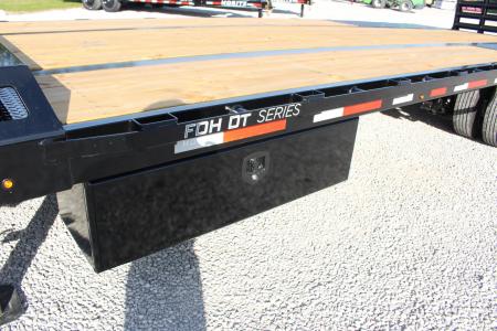 New 2026 Moritz FDPH DT 20' + 5' - Pintle Ring Deckover Equipment Trailer - 40000# GVW