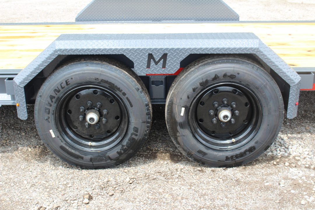 New 2026 Moritz 7' x 16' + 6' Low Pro - Gravity Tilt - Tilt Trailer - 16000# GVW