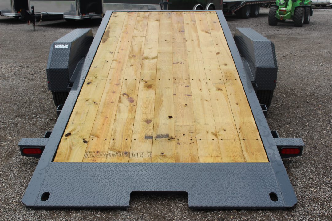 New 2026 Moritz 7' x 16' + 6' Low Pro - Gravity Tilt - Tilt Trailer - 16000# GVW