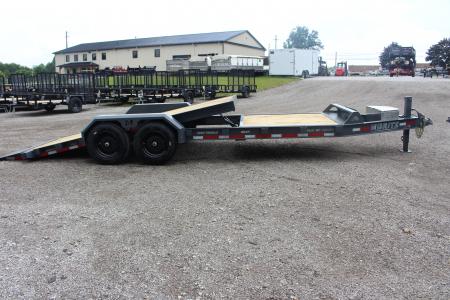 New 2026 Moritz 7' x 16' + 6' Low Pro - Gravity Tilt - Tilt Trailer - 16000# GVW