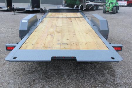 New 2026 Moritz 7' x 16' + 6' Low Pro - Gravity Tilt - Tilt Trailer - 16000# GVW
