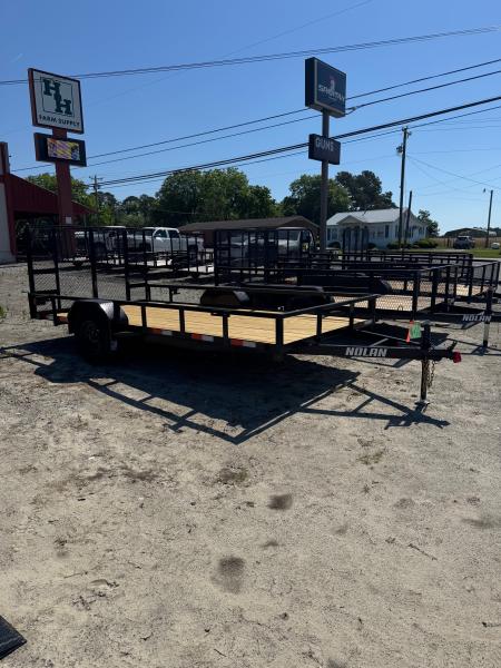 New 2026 Nolan Manufacturing NOL714E3K Utility Trailer