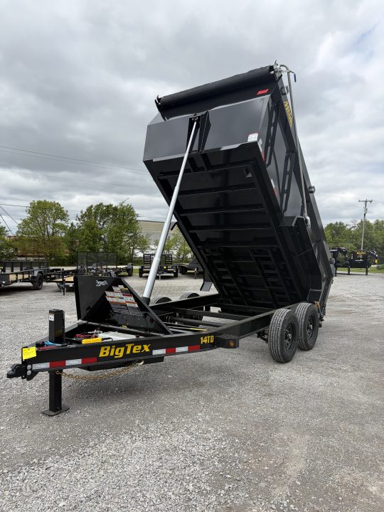 New 2026 Big Tex Trailers 14TD-14C4A-XBK (83" X 14') 15.4 Highside Telescopic Dump Trailer