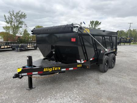 New 2026 Big Tex Trailers 14TD-14C4A-XBK (83  X 14') 15.4 Highside Telescopic Dump Trailer