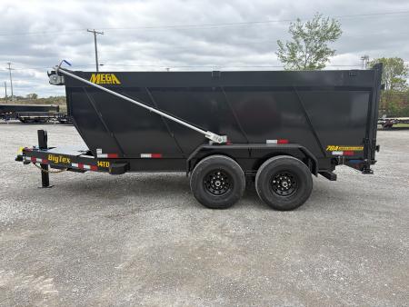 New 2026 Big Tex Trailers 14TD-14C4A-XBK (83" X 14') 15.4 Highside Telescopic Dump Trailer