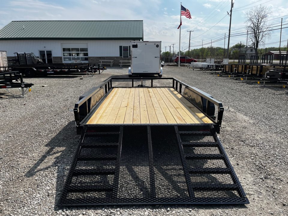 New 2026 Sure-Trac 7 x 14 Tube Top 7K Utility Trailer