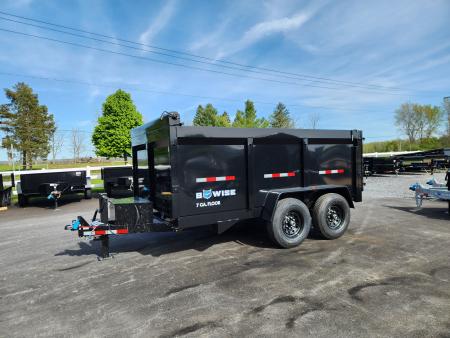New 2026 BWISE DT12 81.5x12 14K Tandem Axle Dump Trailer