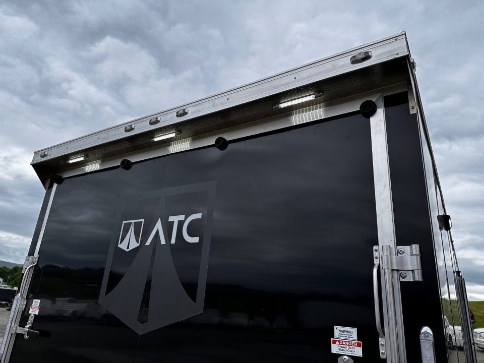 New 2026 ATC 8.5 x 24 ROM450 Enclosed Car Hauler w/ Relax & Plus Package