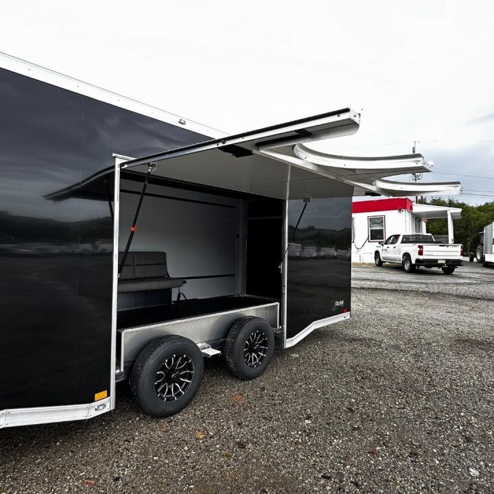New 2026 ATC 8.5 x 24 ROM450 Enclosed Car Hauler w/ Relax & Plus Package