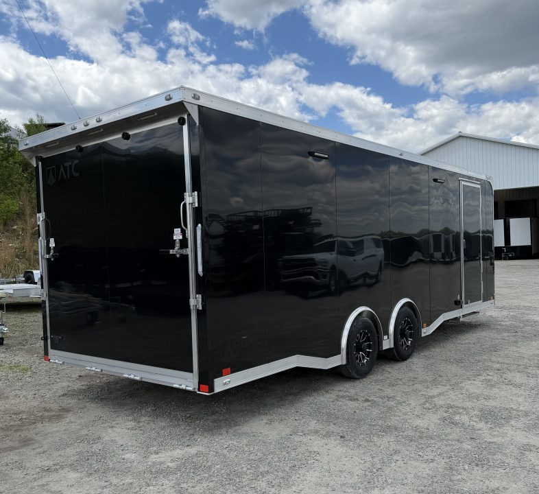 New 2026 ATC 8.5 x 24 ROM450 Enclosed Car Hauler w/ Relax & Plus Package