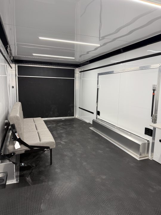 New 2026 ATC 8.5 x 24 ROM450 Enclosed Car Hauler w/ Relax & Plus Package